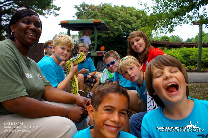 Summer Camp at the Montgomery Zoo